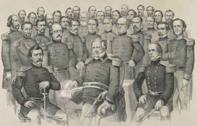 The Champions of the Union, 1861 by Nathaniel Currier